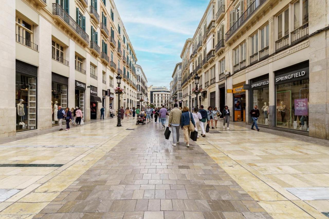 Apartamento Moderno Calle Larios Málaga Eksteriør billede