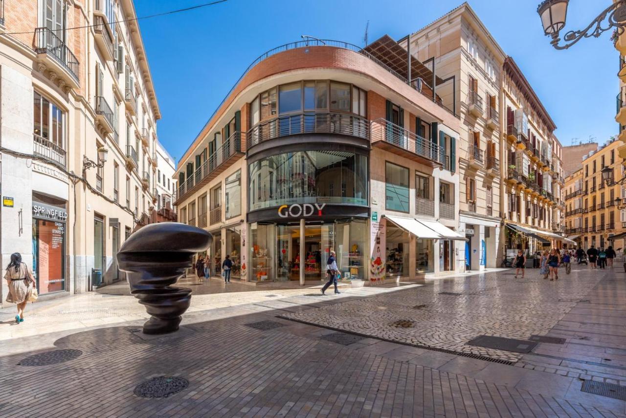 Apartamento Moderno Calle Larios Málaga Eksteriør billede